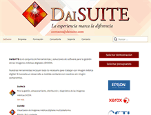 Tablet Screenshot of daisuite.com